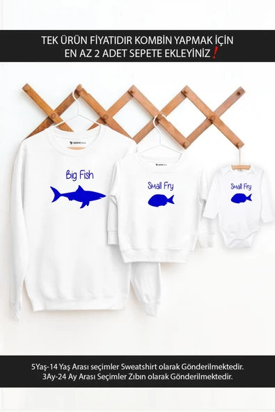 Baba Oğul Big Fish Small Fry(TEK ÜRÜN FİYATIDIR KOMBİN YAPMAK İÇİN EN AZ 2 ADET SEPETE EKLEYİNİZ) ürün görseli 1