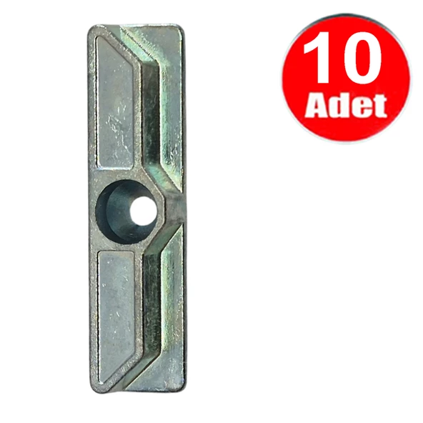 Aletçantam Pvc Pimapen İspanyolet Pencere Kapı Kilit Karşılığı -10 Adet ürün görseli 1