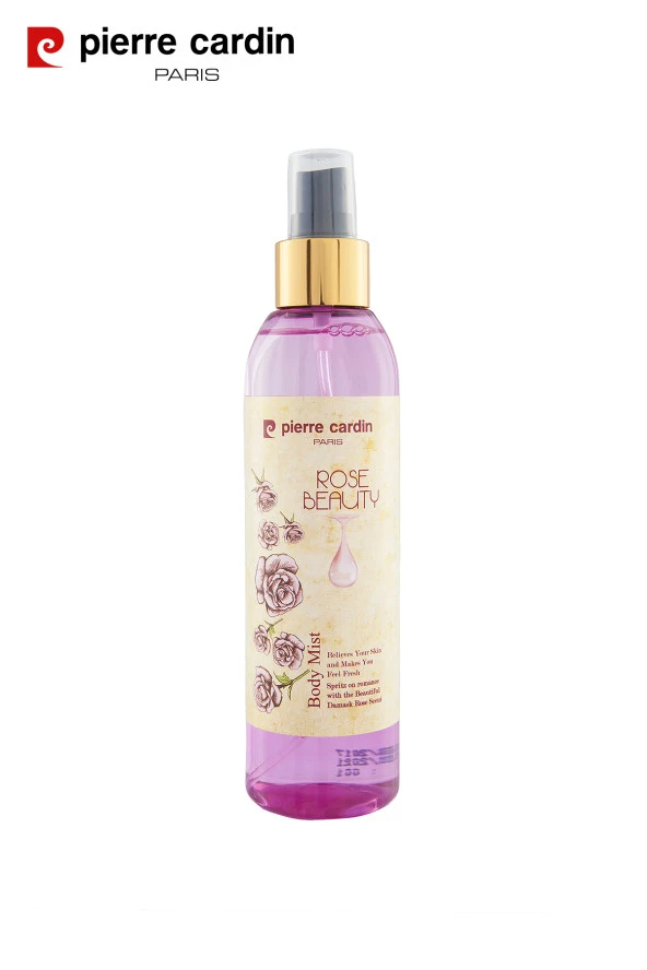 Pierre Cardin Body Mist 200 ML - Rose Beauty Vücut Spreyi ürün görseli 1