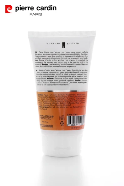Pierre Cardin Anti Cellulite Jel Krem - 150 ml - Resim 10