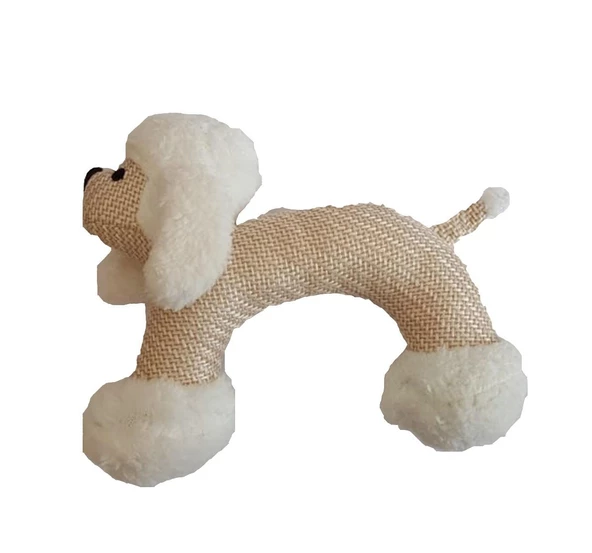 Kuzu Figürlü Peluş Sesli Köpek Oyuncağı 25 Cm ürün görseli 1