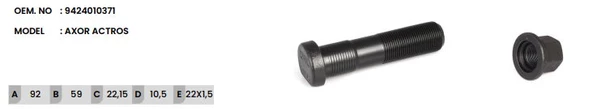 AXOR-ACTOROS ARKA 92 MM  9424010371 ürün görseli 1