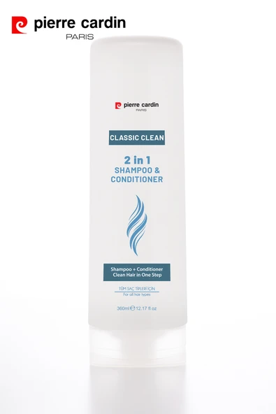 Pierre Cardin 2'si 1 Arada Şampuan & Saç Kremi - 360 ml ürün görseli 1