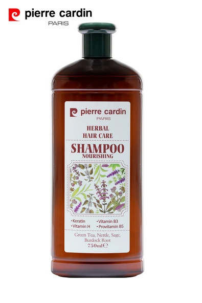 Pierre Cardin Herbal Yağlı Şaçlar için Bitkisel Şampuan 750 ML ürün görseli 1