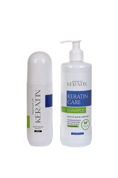 Master of keratin Şampuan +keratin Sütü Keratin Bakım Seti ürün görseli 1