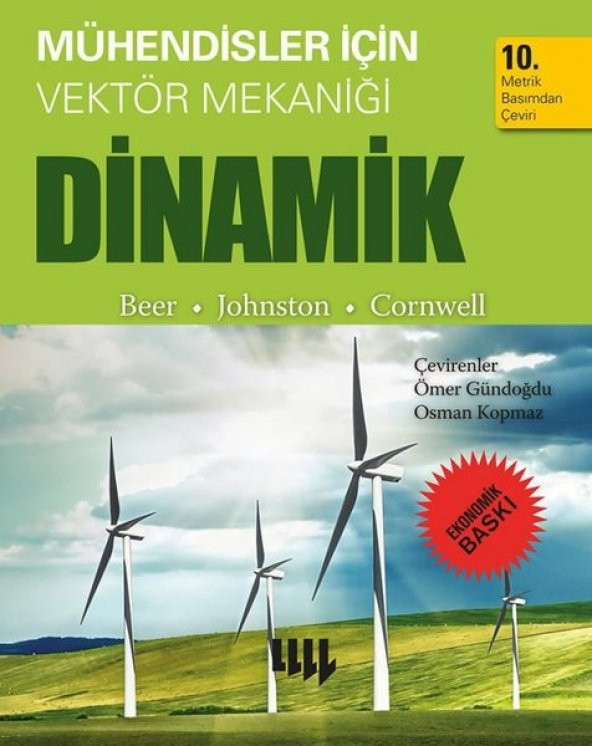 MÜHENDİSLER İÇİN VEKTÖR MEKANİĞİ DİNAMİK - LİTERATÜR ürün görseli 1