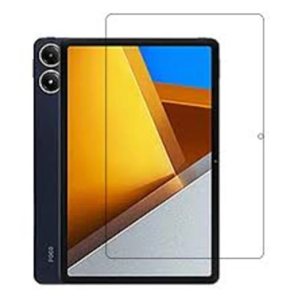 Poco Pad Tablet Ekran Koruyucu 9H Esnek Nano 12.1 Inç 2024 Uyumlu ŞEFFAF ürün görseli 1