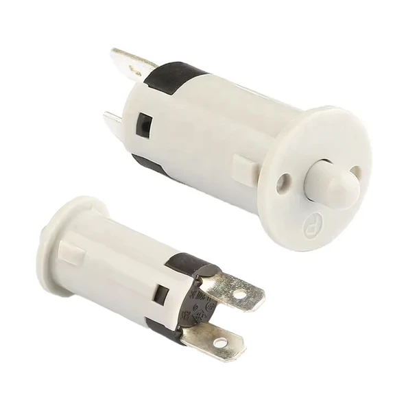 Ic-187A Kapak Switch 12mm Pbs-25B Beyaz 25857 ürün görseli 1