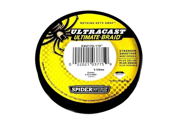 Spiderwire Ul.Cast Ultimatebraid 25mm 110mt Misn. ürün görseli 1