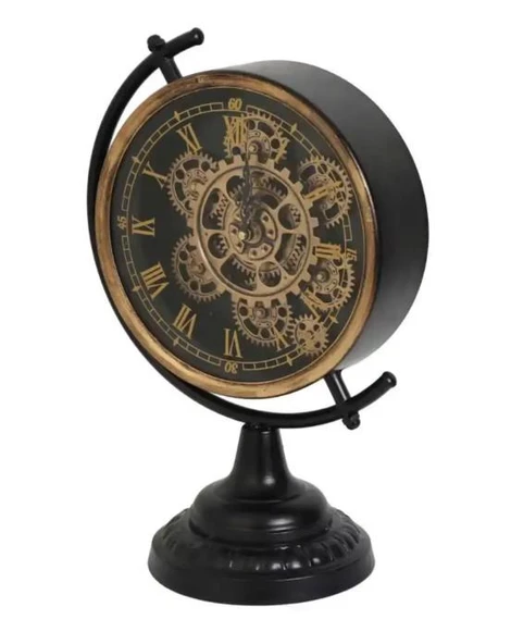 Evdema Vitale Metal Tren Duvar Saati 30.5*32*11 cm AK.JI0042 ürün görseli 1