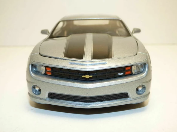 Newray Chevrolet Camaro SS 1/24 Gri Model Araba - Resim 6