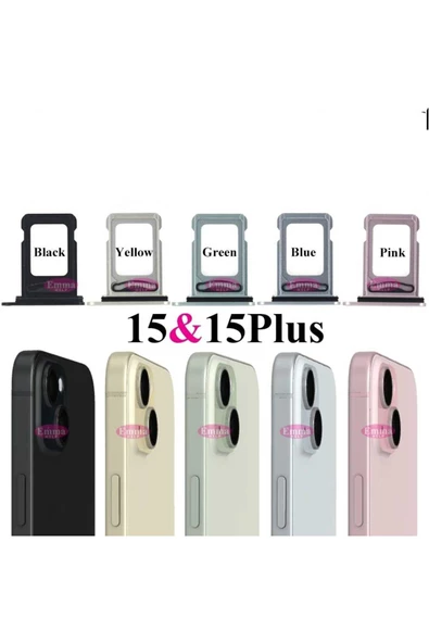 İphone 15 Plus Sim Kart Tepsisi Sim Çekmecesi ürün görseli 1