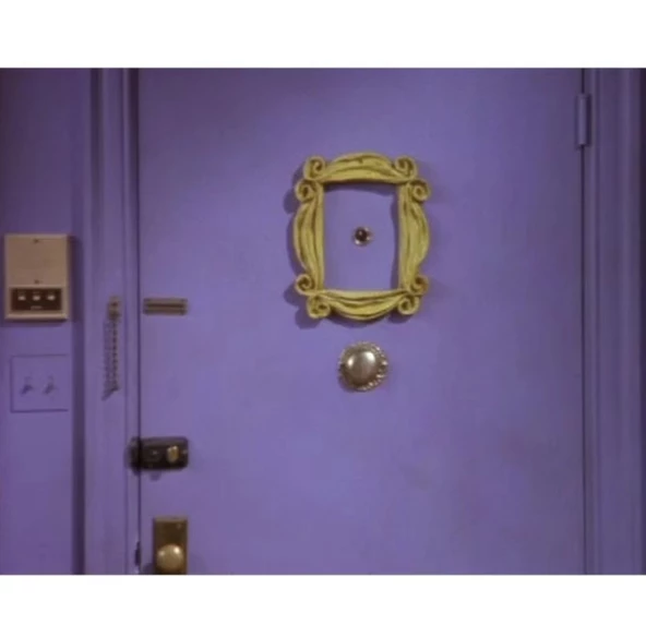 Friends Monica'nın Kapı Çerçevesi Küpesi - Resim 4