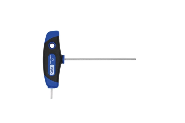 Cyclus Tools 2.5mm T Alyan Anahtar Yuvarlak Başlı 100mm 720611 ürün görseli 1