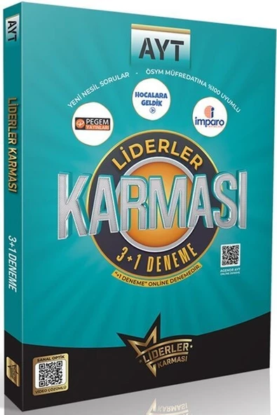 AYT 3+1 Deneme Seti Liderler Karması ürün görseli 1