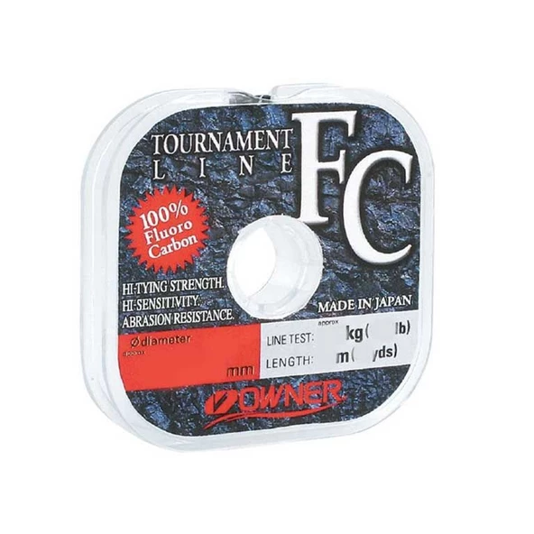 Owner Tournament 0,20 Mm 50mt Flouro Carbon Misn. ürün görseli 1