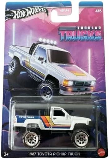 Hot Wheels Tubular Trucks 1987 Toyota Pickup Truck Model Araba ürün görseli 1