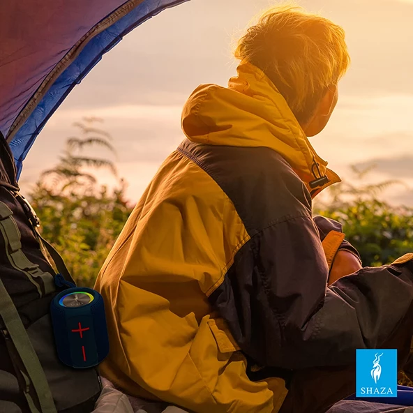 Shaza Bluetooth Hoparlör Ss-4501 Mavi - Resim 3