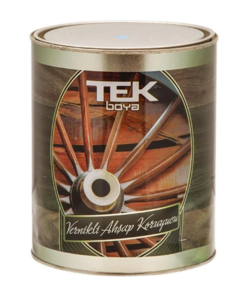 TEK VERNİKLİ AHŞAP KORUYUCU CEVİZ 0,75 LT ürün görseli 1