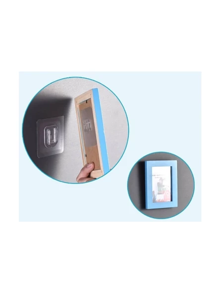Zuidid Geçmeli Klips Eşya Sabitleme Askısı 5 Set - Resim 3