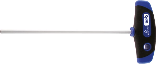 Cyclus Tools 5mm T Alyan Anahtar Düz Başlı 350mm 720538 ürün görseli 1