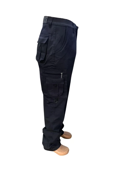 Kargo Cepli Pantolon Siyah - Resim 3