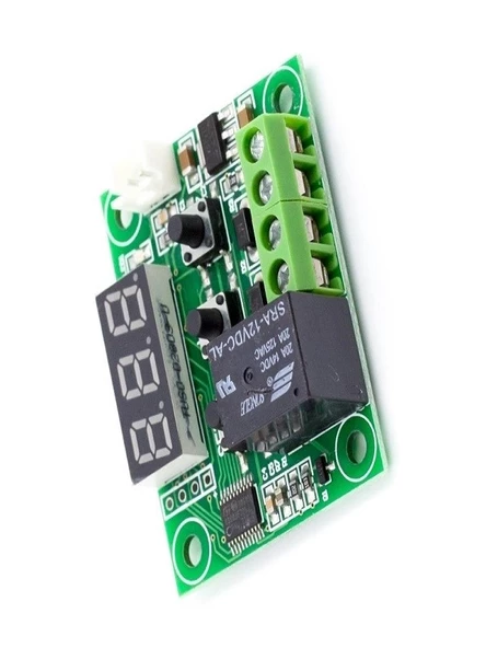 W1209 Dijital Termostat + Şeffaf Kutu - Resim 3
