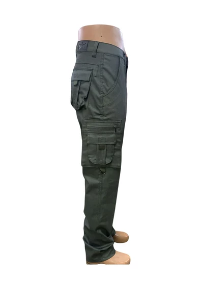 Kargo Cepli Pantolon Yeşil - Resim 3
