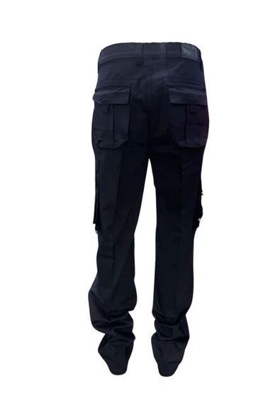 Kargo Cepli Pantolon Siyah - Resim 2