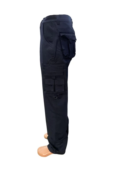 Kargo Cepli Pantolon Siyah - Resim 4