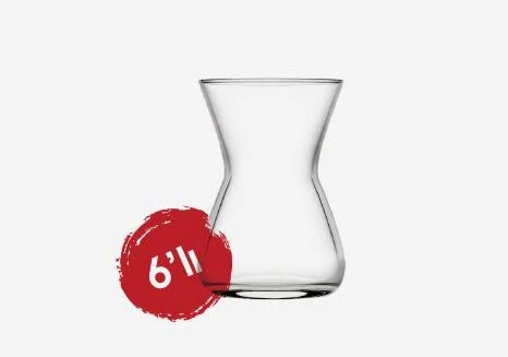 Paşabahçe 42751 Şelale Çay Bardağı 6lı ürün görseli 1