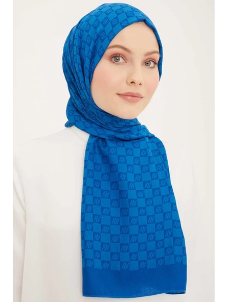Trend Ultra Lıght A Logo Saks Mavisi Şal 18-21162 ürün görseli 1
