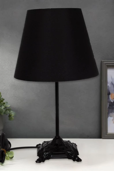 D-light Doğu Abajur Siyah ürün görseli 1