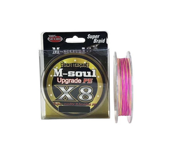 Sea Horse M-Soul 8x150m 0,20mm İpek Misina ürün görseli 1
