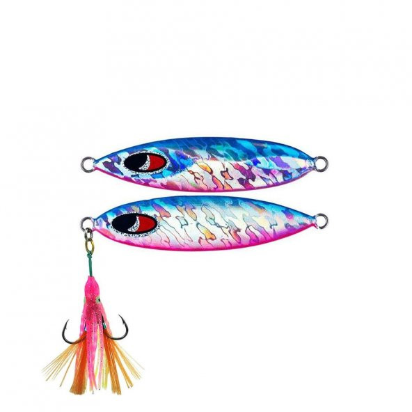 Noeby 1005n 100mm 120g Nj077 Pink Blue Slow Jig ürün görseli 1
