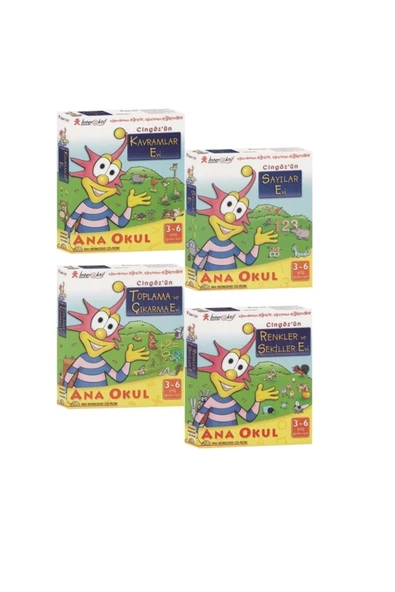 Okul Öncesi Cingöz Eğitim Seti - Resim 2