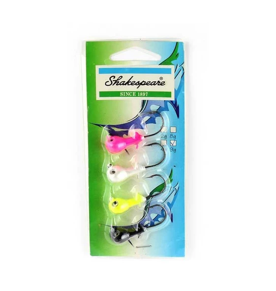 Shakespeare Jig Head 4 Lü Takım 9 Gram ürün görseli 1