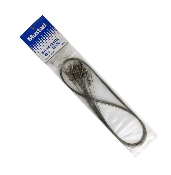 Mustad Nylon Coated Çelik Tel 30 Lbs(13kg)12 Adt ürün görseli 1
