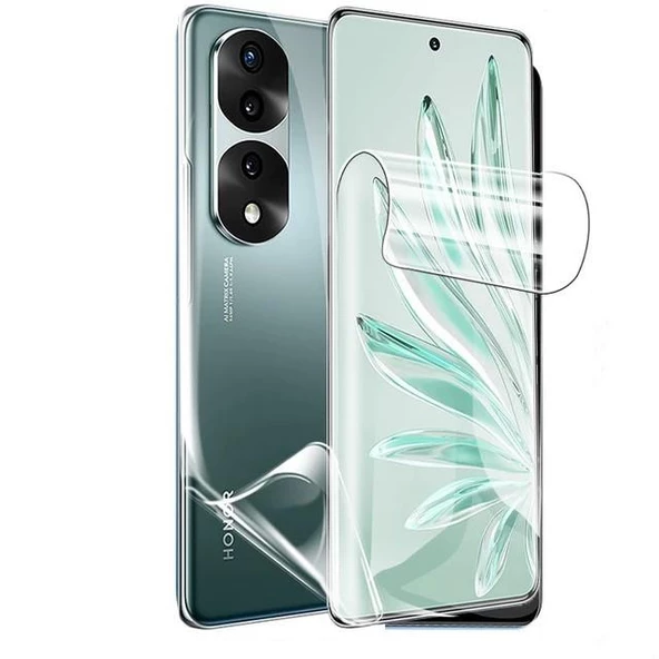 Honor 90 ile Uyumlu Gerçek Kırılmayan Ekran Koruyucu Film HD-ŞEFFAF ürün görseli 1