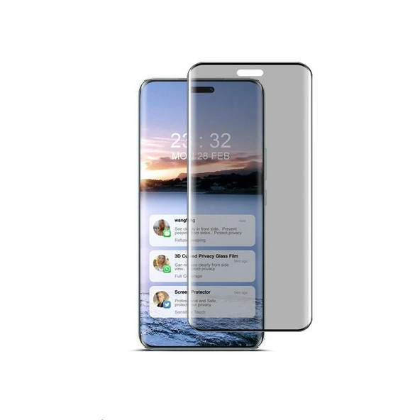 Honor Magic 6 Pro 5G ile Uyumlu Hidrojel Nano Ekran Koruyucu Film MAT ürün görseli 1