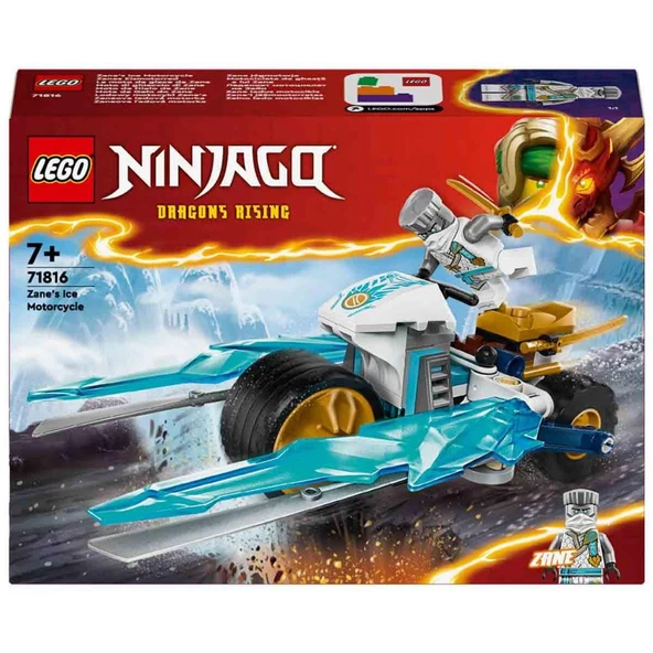 LEGO NINJAGO Zane’in Buz Motosikleti 71816 ürün görseli 1