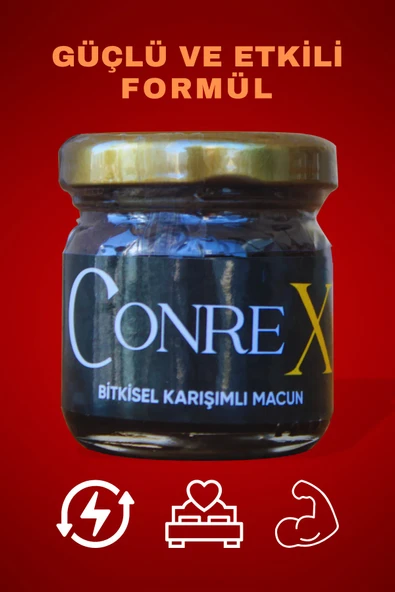 Conrex Atom Enerji ve Doğal Güç Macunu - %100 Bitkisel, 25 Farklı Doğal Karışım, Günlük Kullanıma Uygun ürün görseli 1