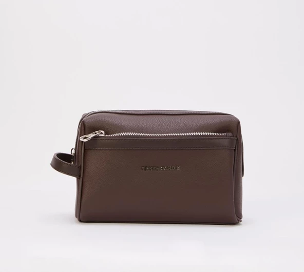 Pierre Cardin Erkek El Portföy Çantası Clutch Kahverengi 01PC001179-F-KH ürün görseli 1