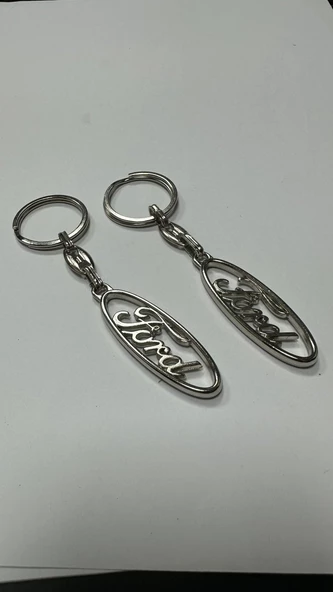 Ford Logolu Metal Anahtarlık Şık Tasarım İle Farkınızı Yaratın 2 ADET ürün görseli 1