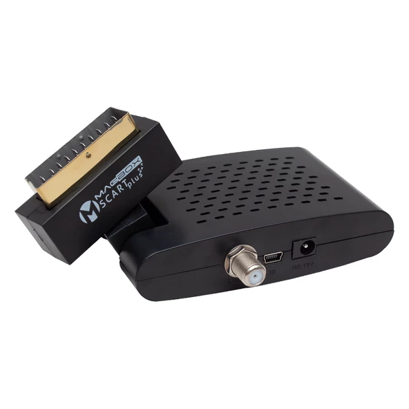 MAGBOX SCART PLUS TKGS'Lİ MİNİ SD SCART UYDU ALICISI ürün görseli 1
