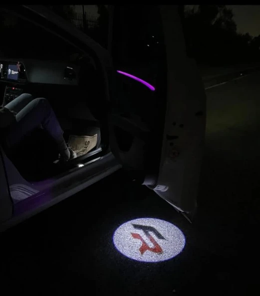 FR Araçları Kapı Altı Led Logo Mesafe Sensörlü Yeni Nesil 2 ADET - Resim 2