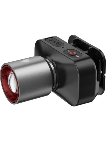 METAL KASA Kafa Feneri - 50W Cree Led, Şarjlı ve Su Geçirmez (YURT DIŞINDAN) ürün görseli 1