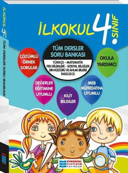 Evrensel İletişim 4. Sınıf Tüm Dersler Soru Bankası ürün görseli 1
