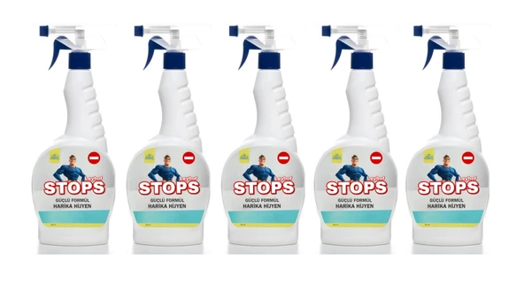 Leyhof 5 Adet Leke Çıkarıcı 750ml Stop Harika Hijyen Forte ürün görseli 1