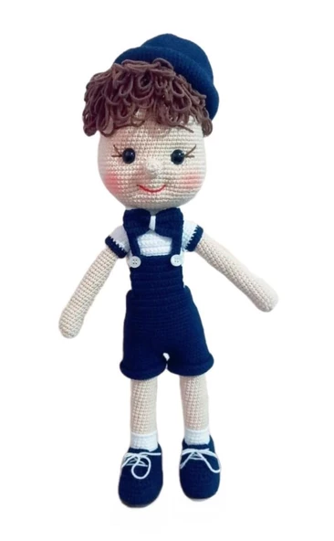 Emir Bebek Amigurumi Organik Oyuncak ürün görseli 1